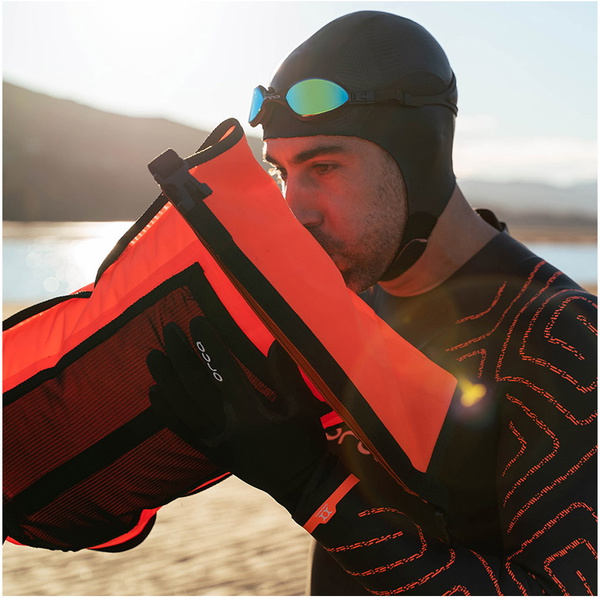 2026 Orca Mens Vitalis TRN  Back Zip Open Water Swim Wetsuit NN280401 - Black